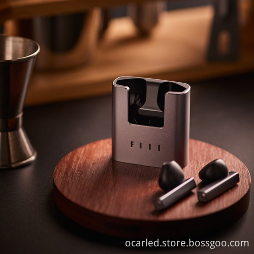 FIIL CC Nano Dual-Mic AI ENC Wireless Bluetooth 5.2 Earphones with Metal Design